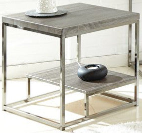 MODANI Gray End Table