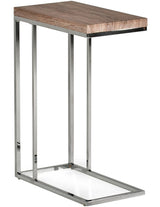 MODANI Brown Chairside End Table