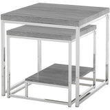 Modani Gray Nesting Table