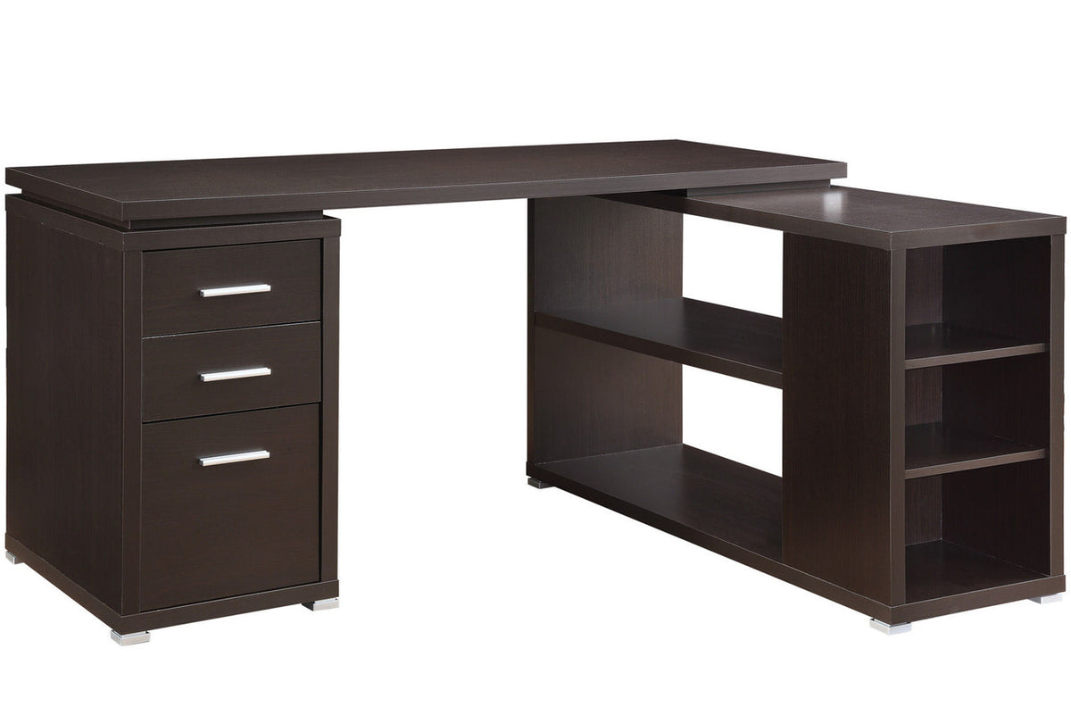 MODERNA Brown 60" Wide Desk (RTA)