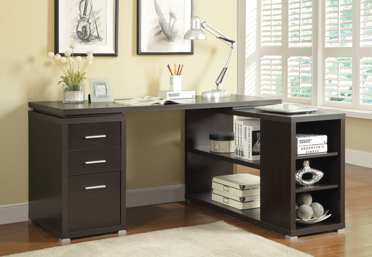 MODERNA Brown 60" Wide Desk (RTA)
