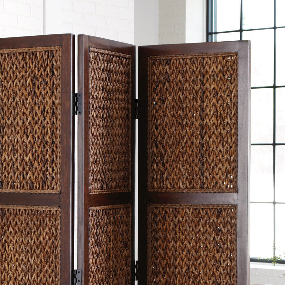 MONSOON Banana Leaf Woven Room Divider