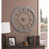 Moonshadow Gray Wall Clock