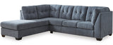 NANDRI Blue 115" x 91" Sectional