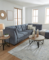 NANDRI Blue 115" x 91" Sectional