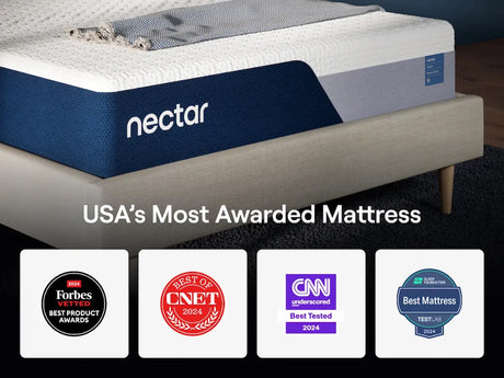 AMBROSIA Classic Firm Memory Foam 12" Mattress