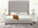NEIL Light Gray Bed