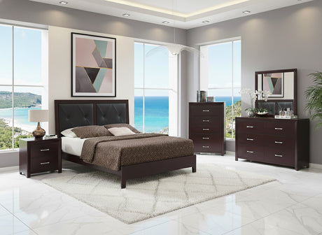 NEIVA Espresso Bedroom Set