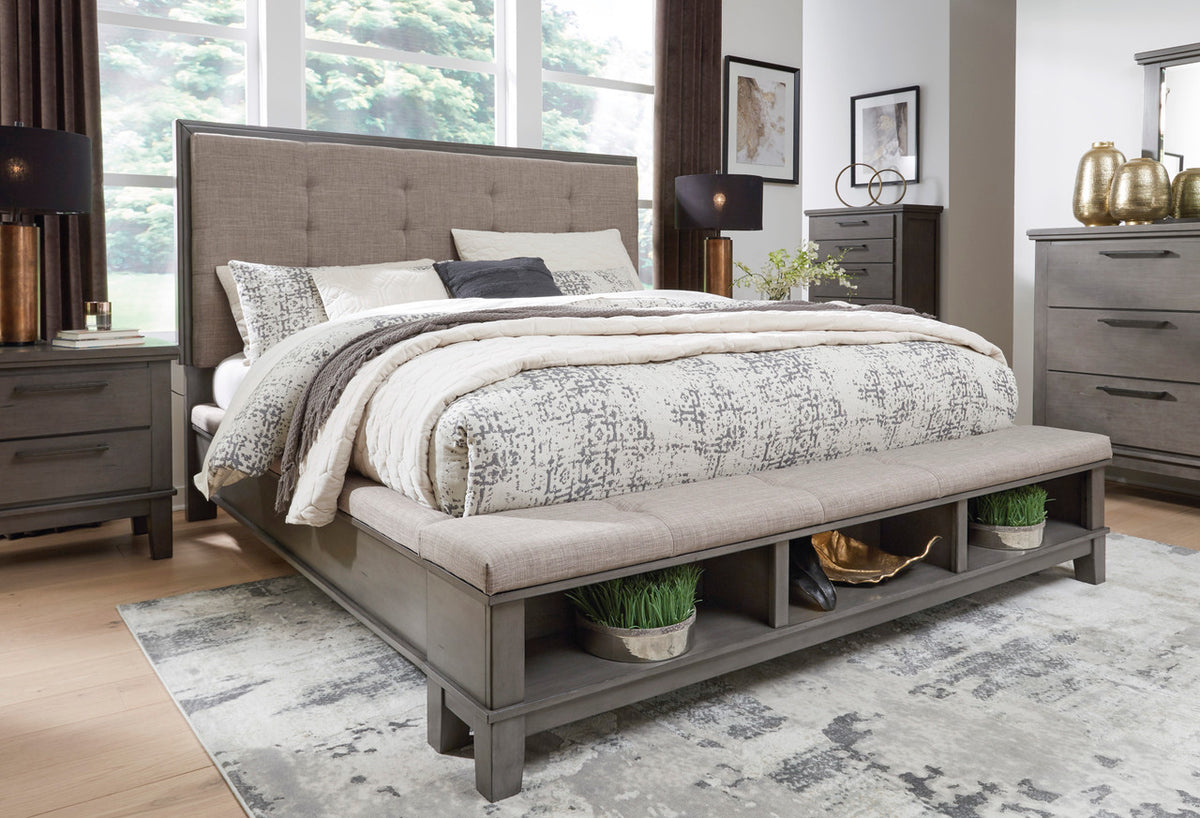 NELA Gray Bedroom Set