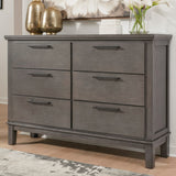 NELA Gray 65" Wide Dresser