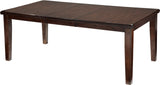 NELA Dark Brown 9 Piece Dining Set