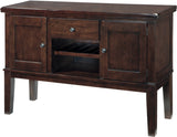 NELA Dark Brown 56" Wide Server