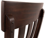 NELA Dark Brown Counter Height Chair