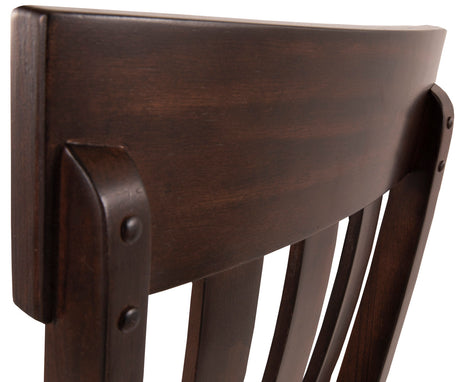 NELA Dark Brown Counter Height Chair