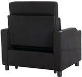 NESTER Black 34" Wide Pop-Up Chair Sleeper