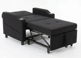 NESTER Black 34" Wide Pop-Up Chair Sleeper
