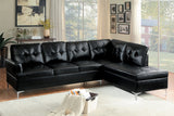 NEWALL Black 109" Wide Sectional (RTA)