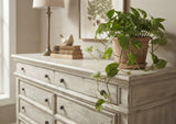 NEWHAVEN White 66" Wide x 38" Height Dresser