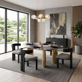NEWPORT Sintered Stone 78" Wide x 44" Depth Luxury Dining Table