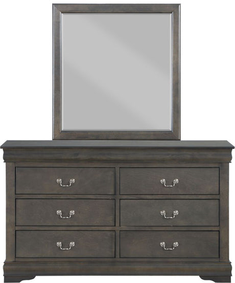 NIMES Gray Bedroom Set