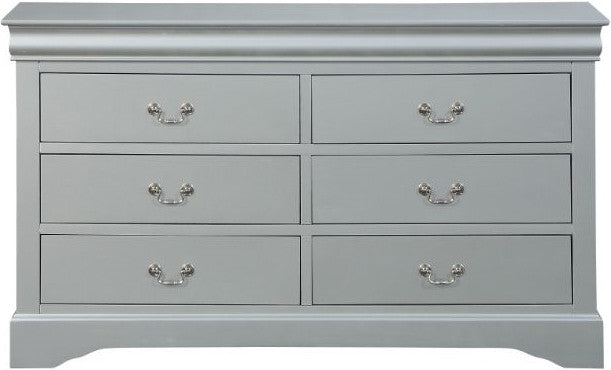 NIMES Silver 58.3" Wide Dresser