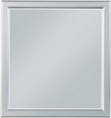 NIMES Silver 58.3" Wide Dresser & Mirror
