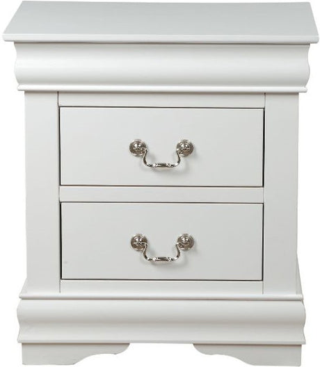 NIMES White 21" Wide x 24" Height Night Stand
