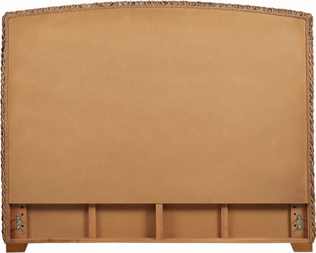 NORRELL Natural Banana-Leaf Headboard