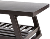 Nash Dark Brown Coffee Table