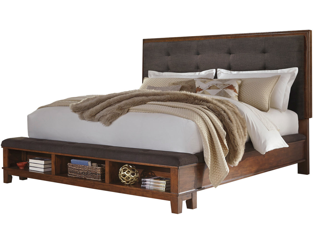 NELA Brown Bed