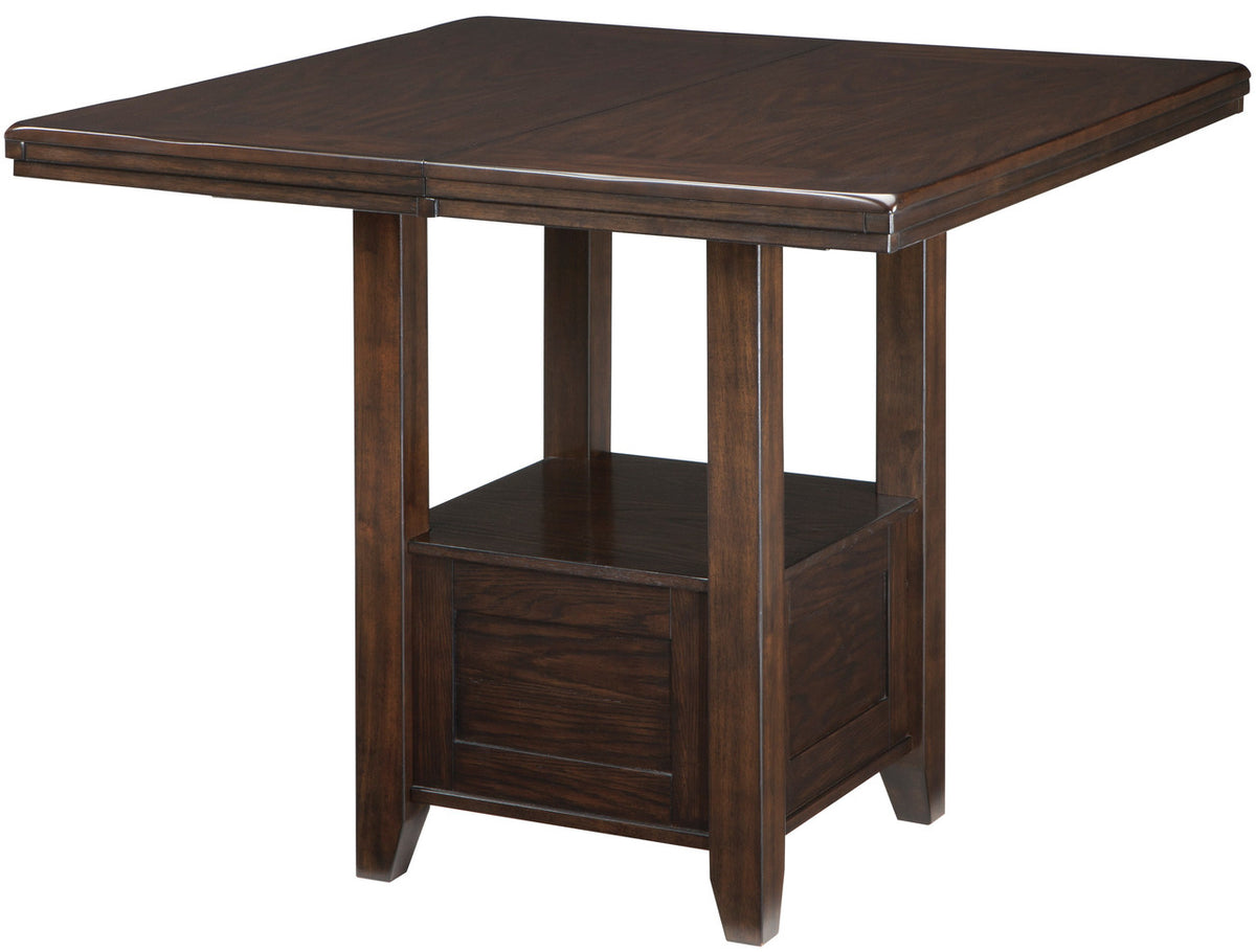 NELA Dark Brown 7 Piece Counter Height Set