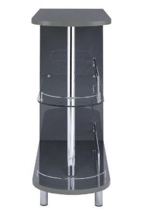 NEO Glossy Gray 40" Wide Bar Unit