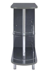NEO Glossy Gray 40" Wide Bar Unit