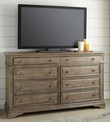 NEWHAVEN Driftwood 66" Wide TV Console