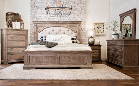 NEWHAVEN Driftwood Gray Bed