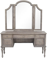 NEWHAVEN Driftwood 54" Wide Vanity & Stool