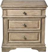 NEWHAVEN Driftwood Gray 28" Wide x 39" Height Night Stand with USB