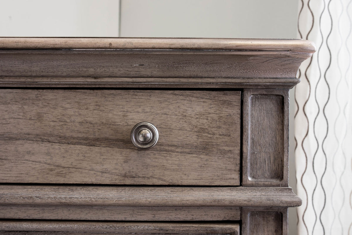 NEWHAVEN Driftwood Gray 40" Wide x 56" Height Chest
