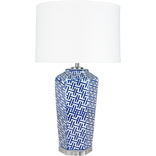 Nikki Blue Table Lamp