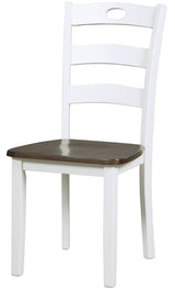 NIRVANA White 5 Piece Dining Set