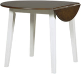 NIRVANA White 5 Piece Dining Set