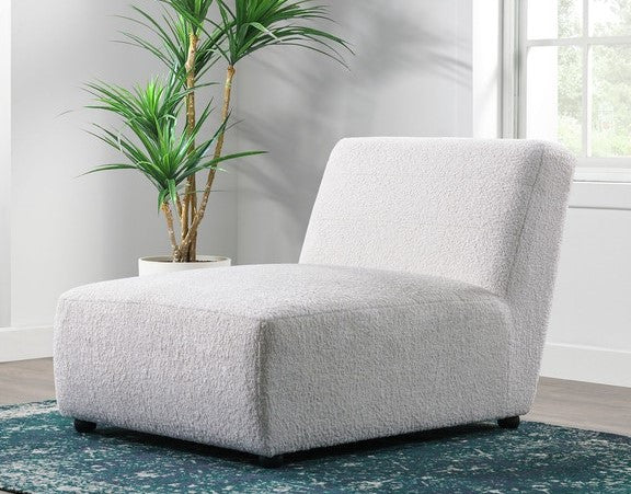 NOVA White Chaise