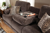 Novena Hidden Storage Reclining Sofa