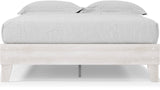 OFELIA White Platform Bedroom (RTA)