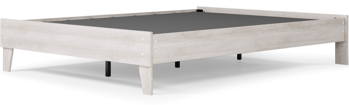 OFELIA White Platform Bedroom (RTA)