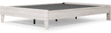 OFELIA White Platform Bedroom (RTA)