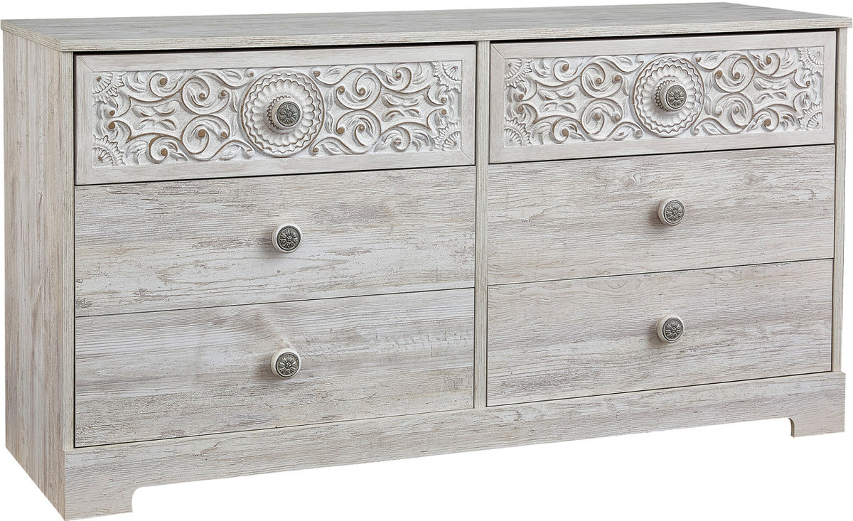 OFELIA White Platform Bedroom (RTA)
