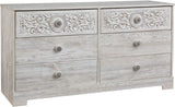 OFELIA White Platform Bedroom (RTA)