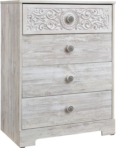 OFELIA White Platform Bedroom (RTA)