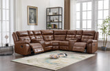 OMEGA Saddle 110" Wide Reclining Sectional